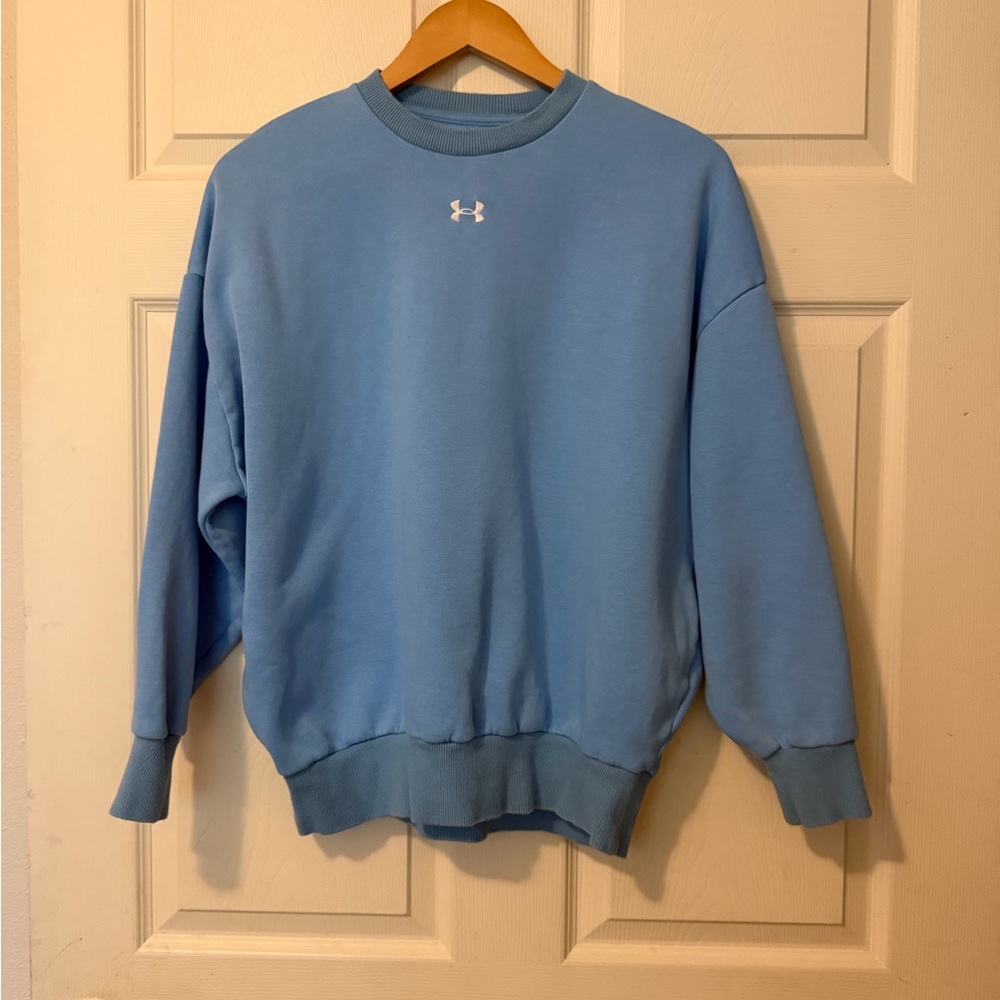 Under ArmourCrewneck Sweatshirt in Light Blue